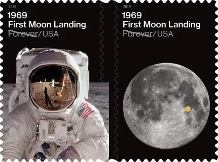 First Moon Landing Forever Forever Stamps