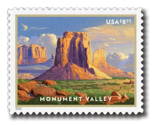 $8.95 Monument Valley Forever Stamps