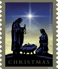 Traditional Christmas: Nativity Forever Stamps