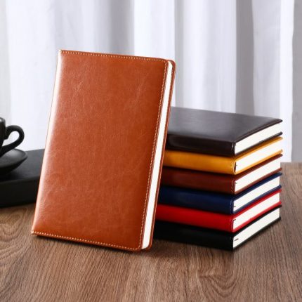 New Arrival Business Schedule Planner Imitation Leather A5 Diary 2022 Weekly Planner Office Notebook