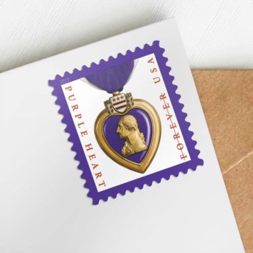 Purple Heart Medal 2019 Forever Stamps - Image 3