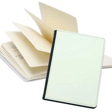 High Quality Leather PU Double Side Custom LOGO Blank NoteBook Size A4 A5 A6 Sublimation Journals