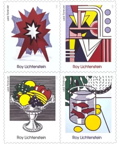 Roy Lichtenstein Forever Stamps