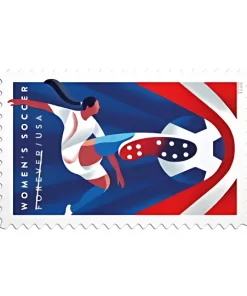 Women's Soccer Forever Stamps
