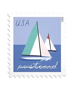 Sailboats Postcard Forever Stamps