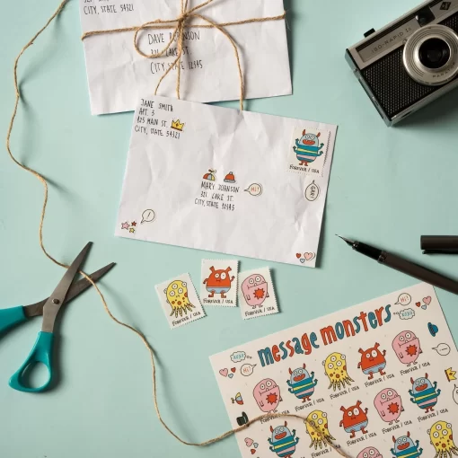 Message Monsters Forever Stamps - Image 2