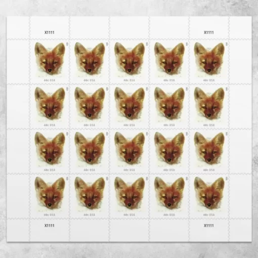 Red Fox Forever Stamps - Image 2