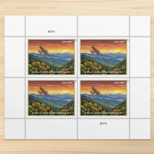 $28.75 Great Smoky Mountains Forever Stamps - Image 2
