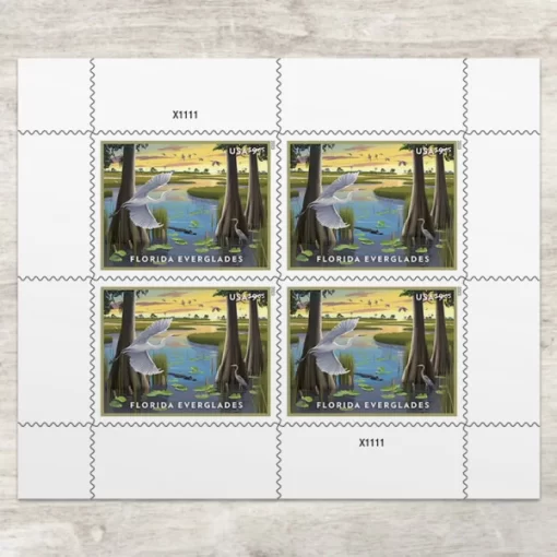 $9.65 Florida Everglades Forever Stamps - Image 2
