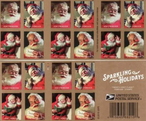 Sparkling Holidays Souvenir Forever Stamps - Image 2