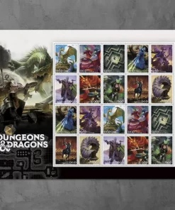 2024 Dungeons & Dragons Stamps Forever First Class Postage Stamps