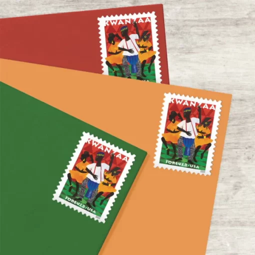 2024 Kwanzaa Forever First Class Postage Stamps - Image 3