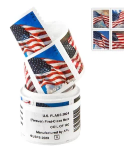 2024 U.S. Flags Forever First Class Postage Stamps