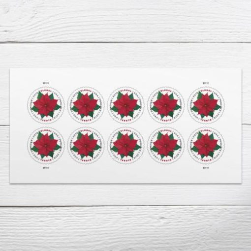 Global: Poinsettia Forever Stamps - Image 2