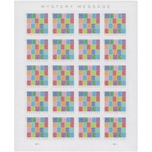 Mystery Message Forever Stamps - Image 2