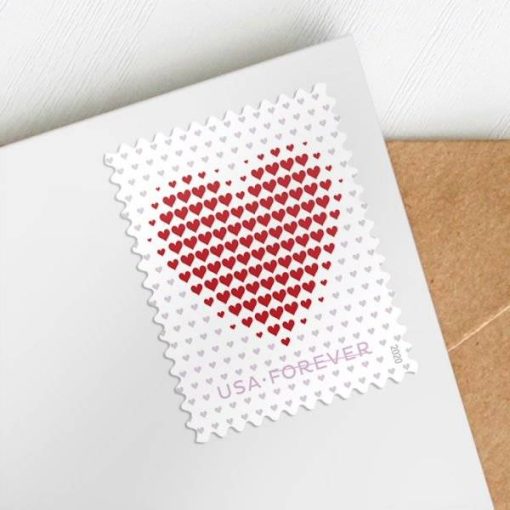 Made of Hearts Forever Stamps - Image 2