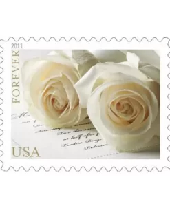 2011 Wedding Roses Commemorative Forever First Class Postage Stamps