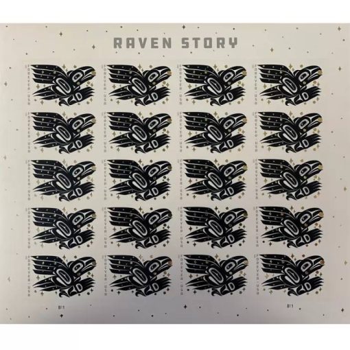 2022 Raven Story Forever First Class Postage Stamps - Image 3