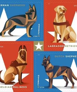 2019 Military Working Dogs Forever Stamps