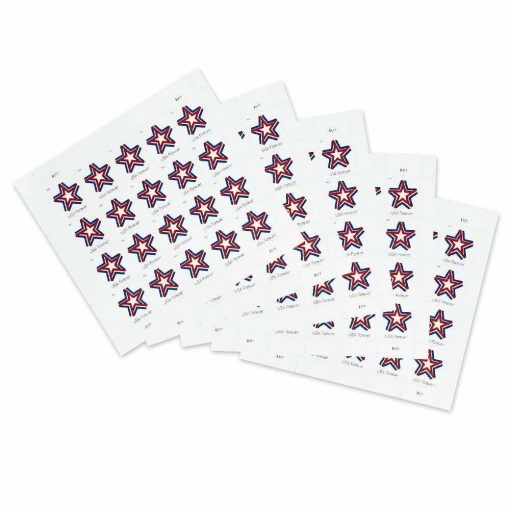 2019 Star Ribbon Forever First Class Postage Stamps - Image 3