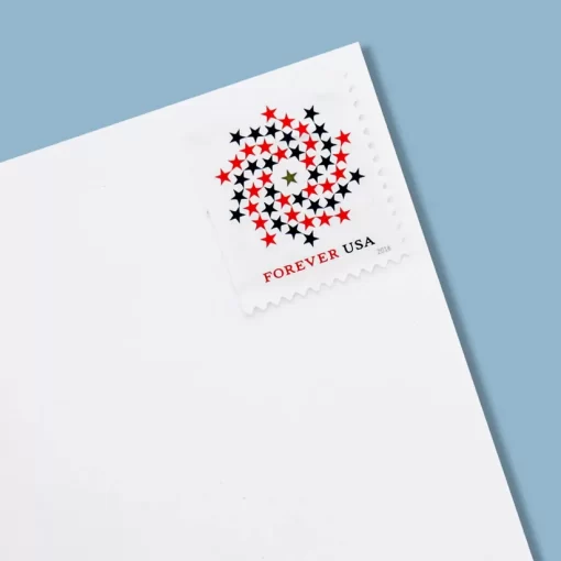 2016 Patriotic Spiral Forever First Class Forever Stamps - Image 2