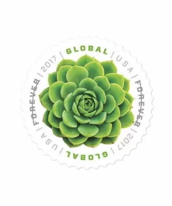 2017 Global Green Succulent Stamps