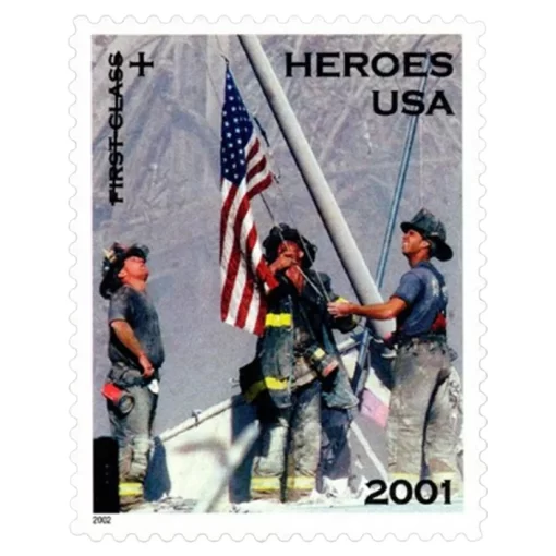 2001 US America Responds First Class Forever Stamps - Image 2