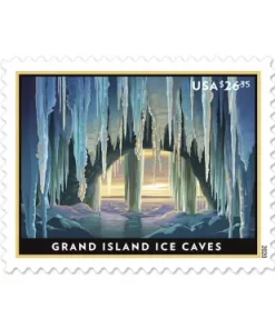 2020 Grand Island Ice Cave Express Priority Stamps