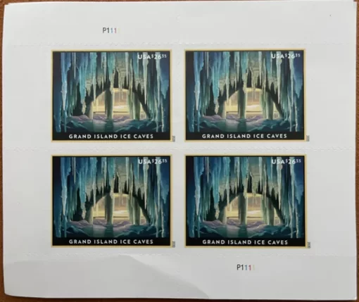 2020 Grand Island Ice Cave Express Priority Stamps - Image 3