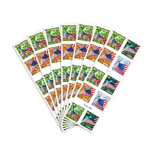 2013 A Flag for All Seasons Forever First Class Postage Stamps - Image 3