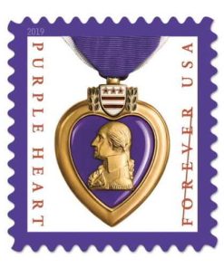 Purple Heart Medal 2019 Forever Stamps