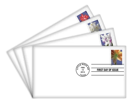 Winter Flowers Forever Stamps - Image 3