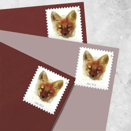 Red Fox Forever Stamps - Image 3
