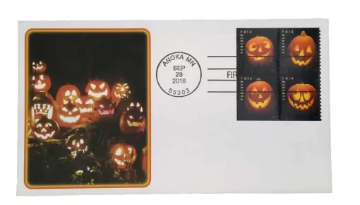Jack-O'-Lanterns Forever Stamps - Image 3