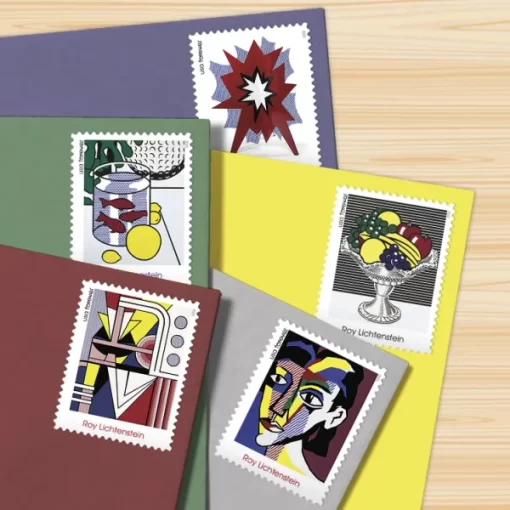 Roy Lichtenstein Forever Stamps - Image 3