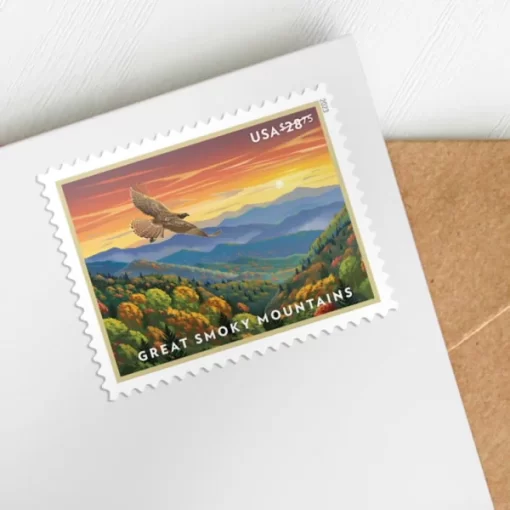 $28.75 Great Smoky Mountains Forever Stamps - Image 3