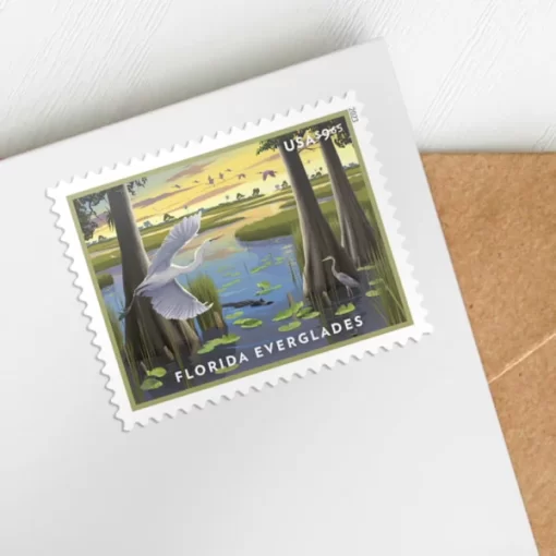 $9.65 Florida Everglades Forever Stamps - Image 3