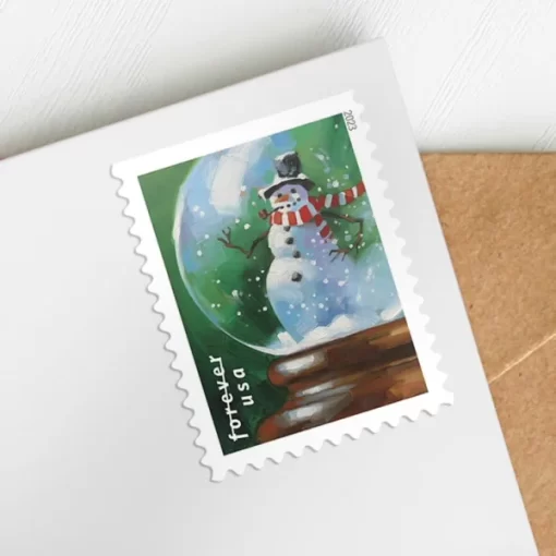 Snow Globes Forever Stamps - Image 3