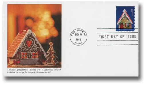 Contemporary Christmas: Gingerbread Houses Forever Stamps - Image 3