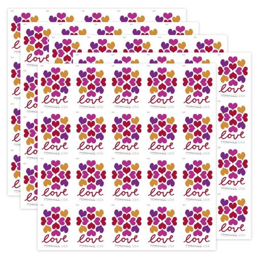 Hearts Blossom Forever Stamps - Image 3