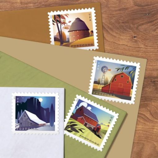 Barns Postcard Forever Stamps - Image 3