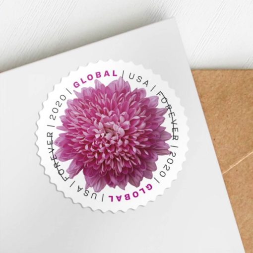 Global: Chrysanthemum Forever Stamps - Image 3