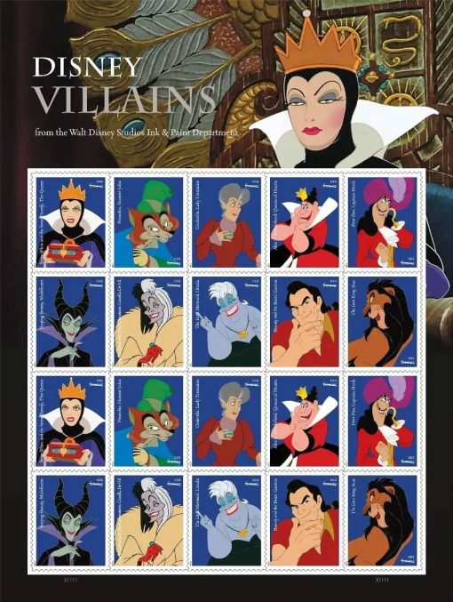 Disney Villains Forever Stamps - Image 2