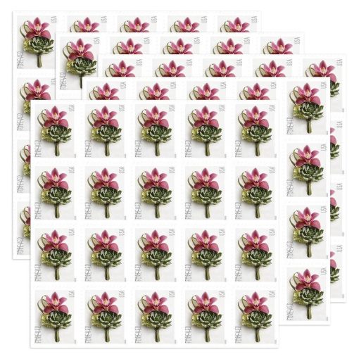 Contemporary Boutonniere Forever Stamps - Image 3