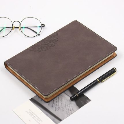 Promotional Gift Custom Printing Business Leather Cover A5 soft cover Journal Notebook Diary Note Book