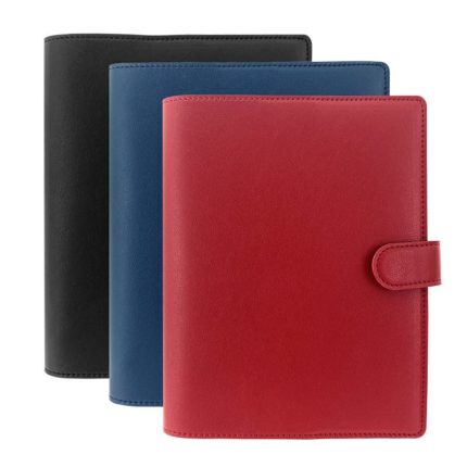 RINGNOTE  custom leather notebook cover A5 binder for disc bound planner and notebooks leather embossed journal