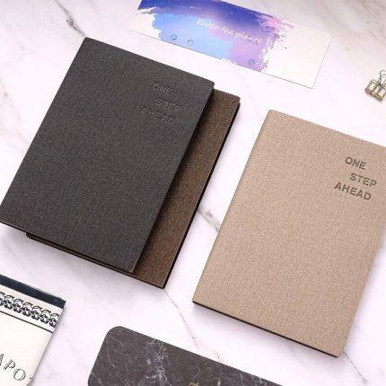 Hot Selling Customized Logo Pu Leather A5 Notebook