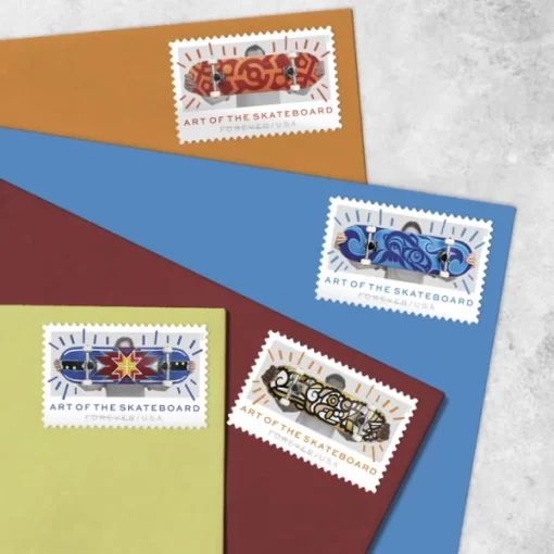 Art of the Skateboard Forever Stamps - Image 4