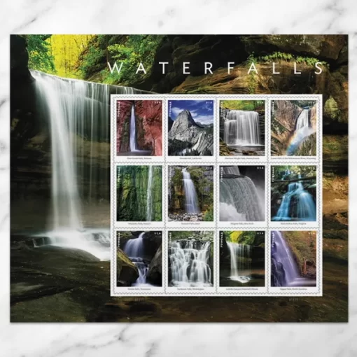 Waterfalls Forever Stamps - Image 4