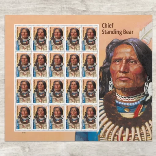 Chief Standing Bear Forever Stamps - Image 4